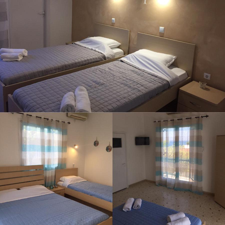 Santa Marina Rooms Agia Marina  Buitenkant foto