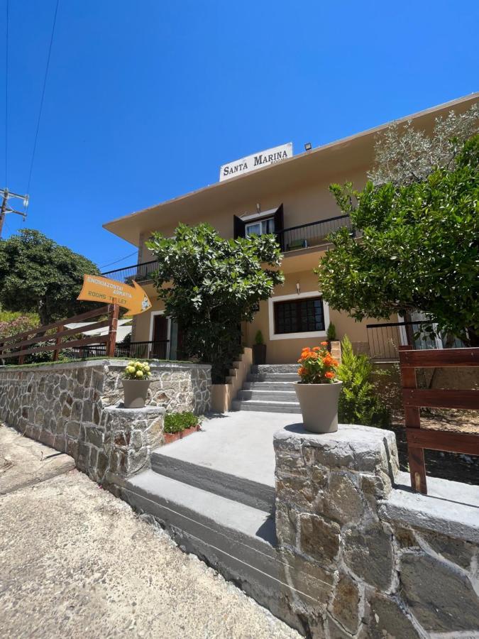 Santa Marina Rooms Agia Marina  Buitenkant foto