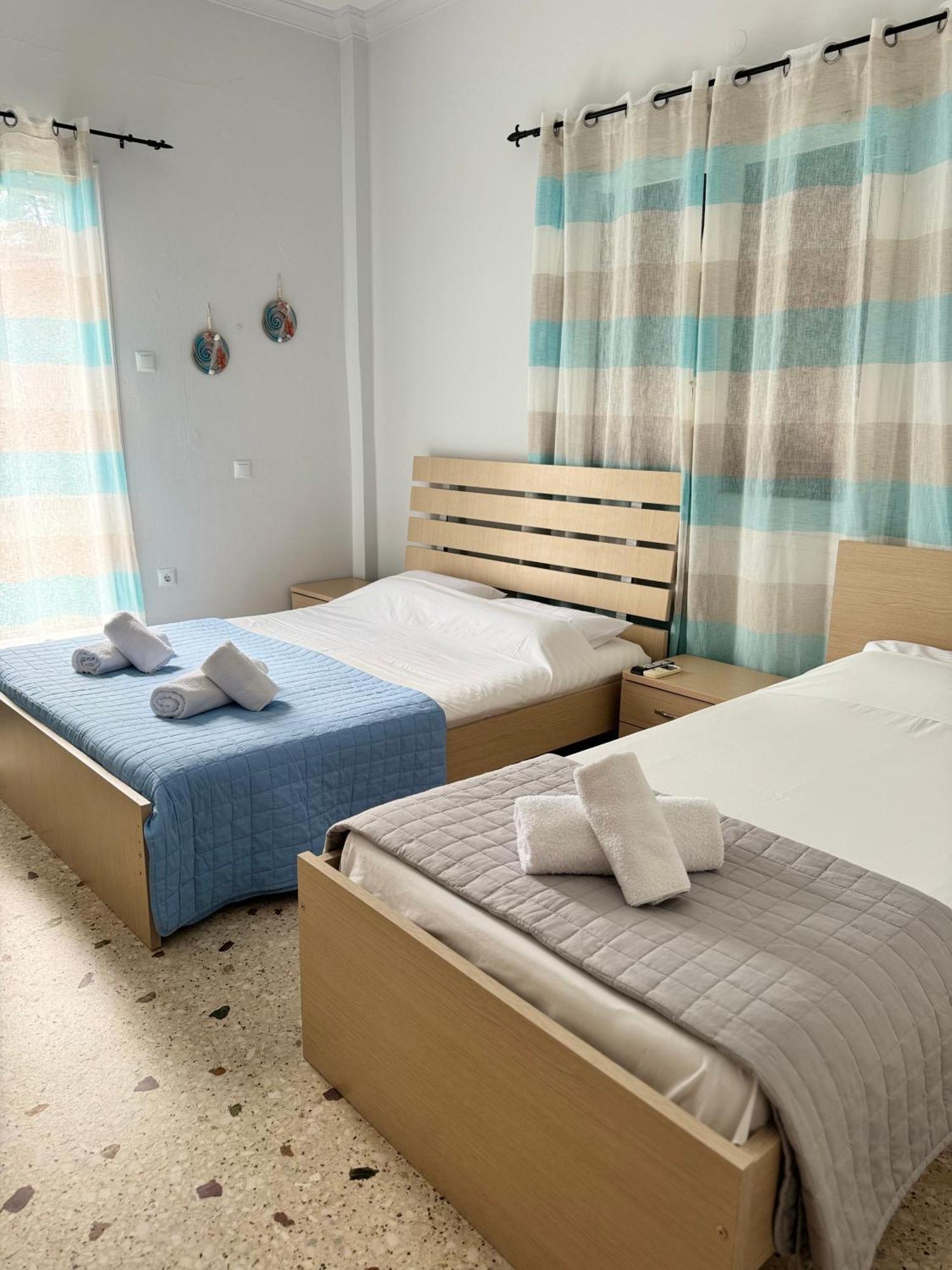 Santa Marina Rooms Agia Marina  Buitenkant foto