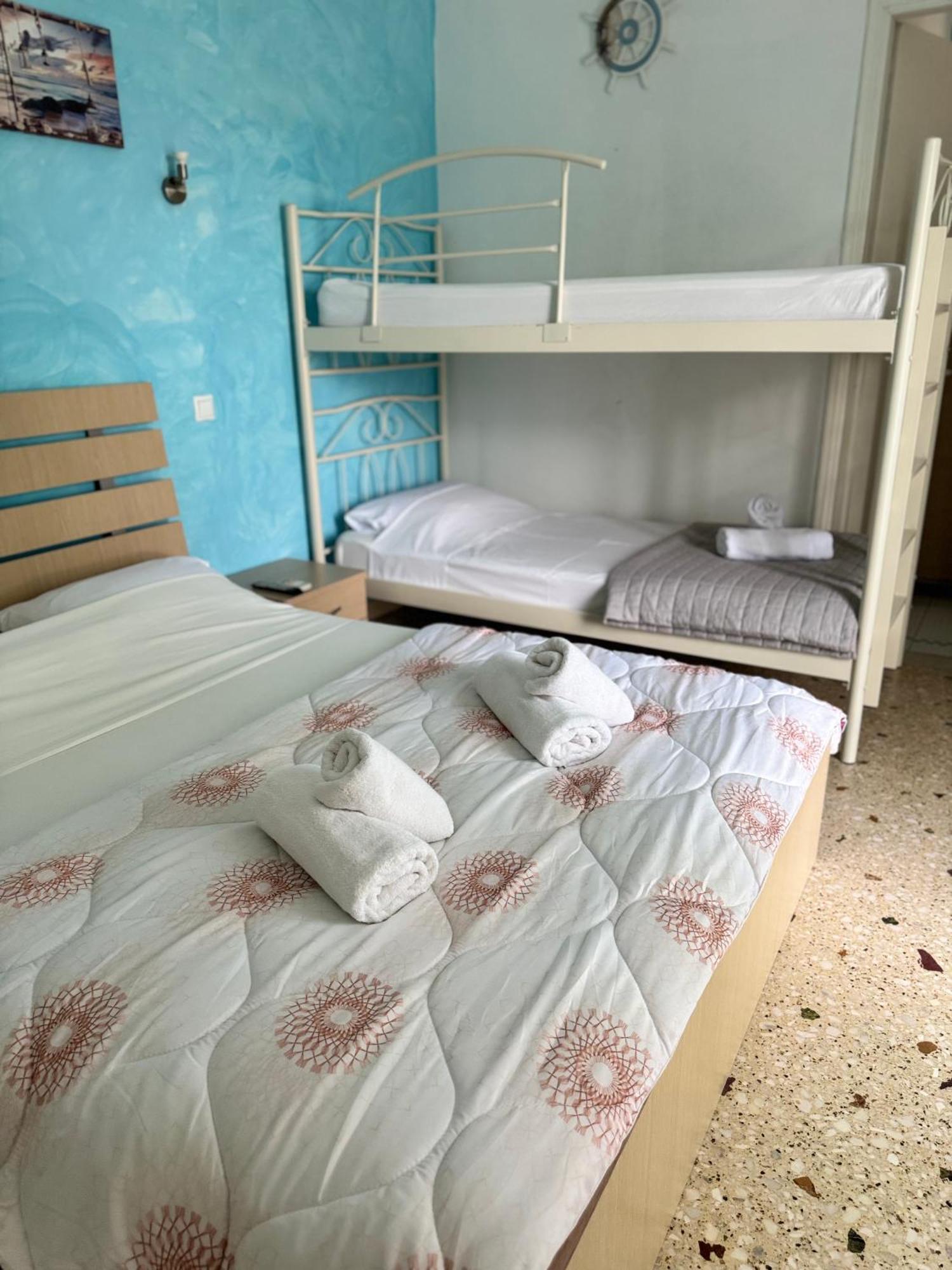 Santa Marina Rooms Agia Marina  Buitenkant foto